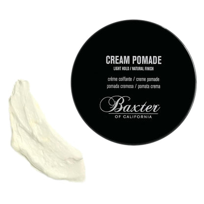 Baxter 0f California Baxter of California Cream Pomade for Men | Natural Finish | Light Hold | Hair Pomade - VIP Extensions