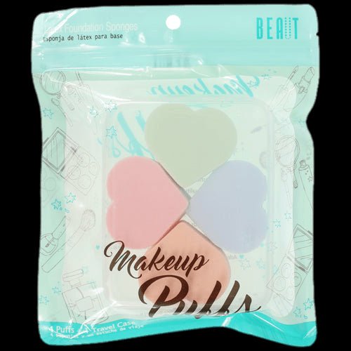 BEAUT Makeup Puffs 4 Puffs - VIP Extensions