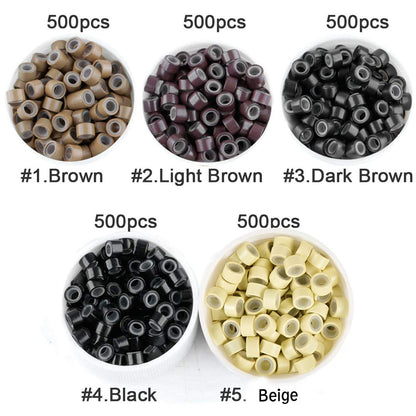 BEAUT Silicone Micro Ring 5mm - (500 pcs) - VIP Extensions