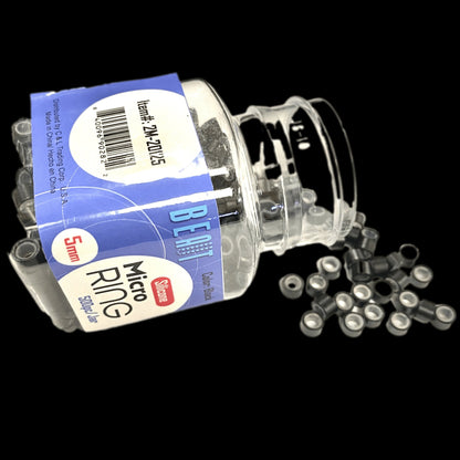 BEAUT Silicone Micro Ring 5mm - (500 pcs) - VIP Extensions