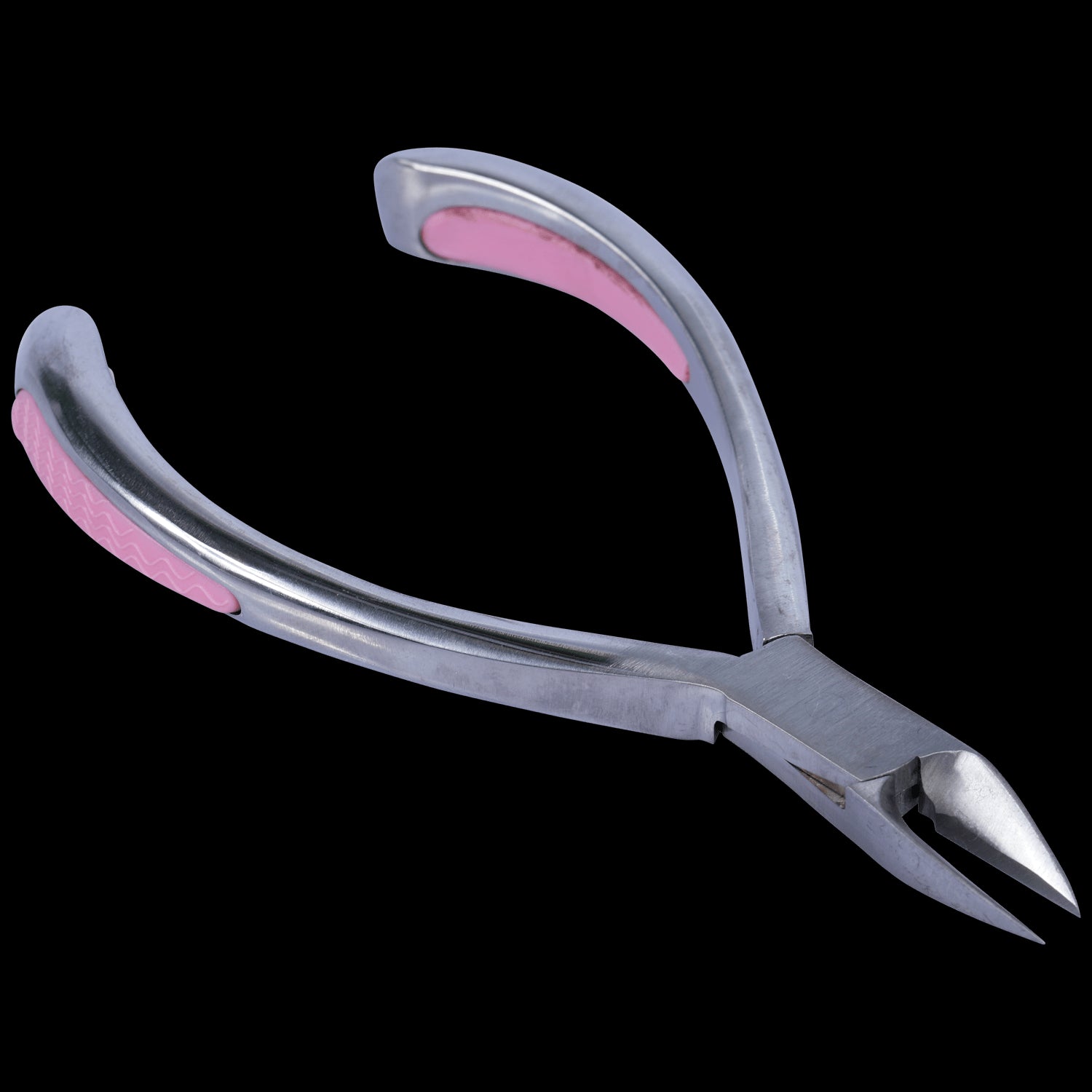 BEAUT STRAIGHT FULL JAW STAINLESS SPRING NIPPER W/ COMFORT GRIP - VIP Extensions