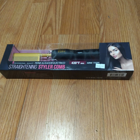 Beaut Straightening Electric Comb - VIP Extensions