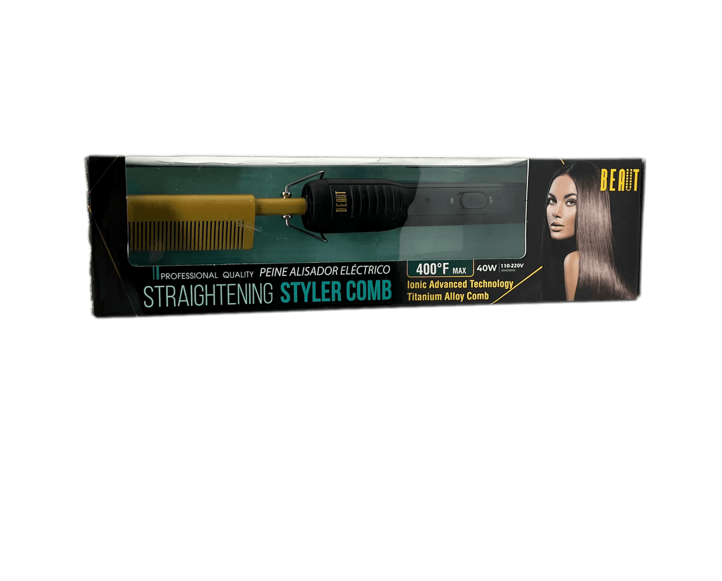 BEAUT Straightening Styler Comb 400 °F max - VIP Extensions