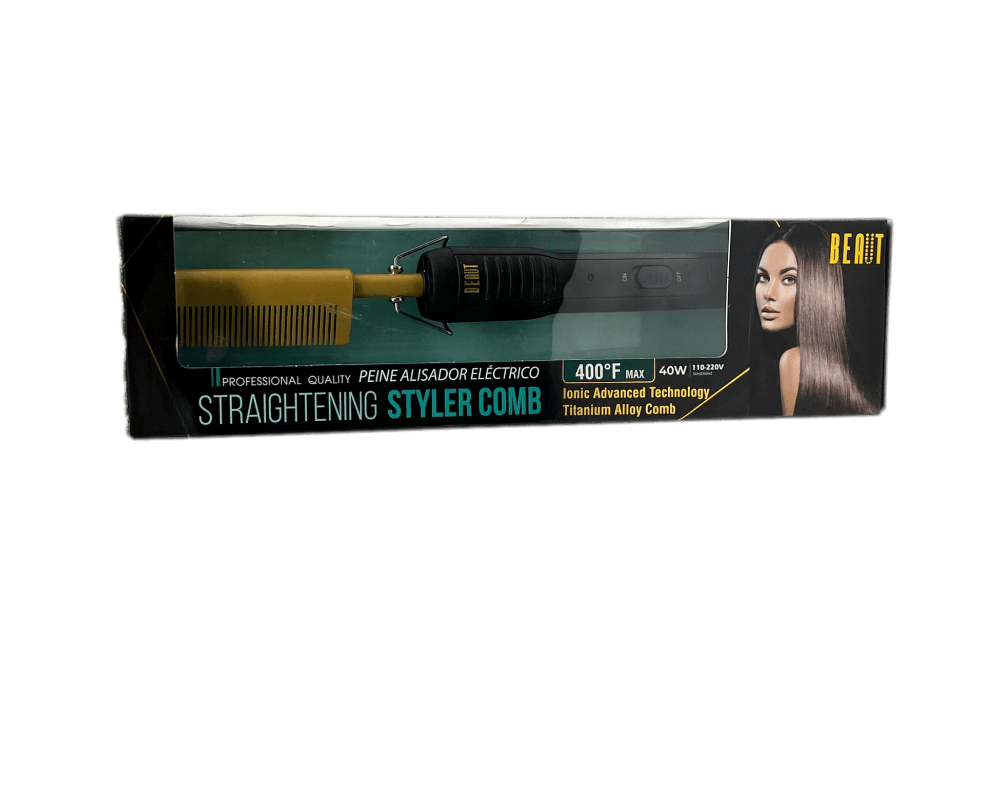 BEAUT Straightening Styler Comb 400 °F max - VIP Extensions