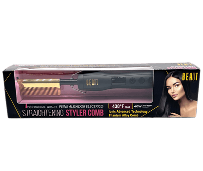 BEAUT Straightening Styler Comb 430 °F max - VIP Extensions