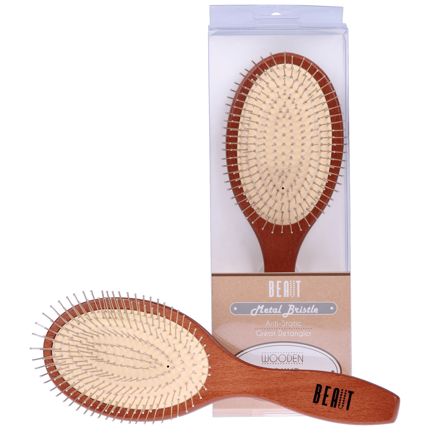 BEAUT WOODEN CUSHION BRUSH - VIP Extensions