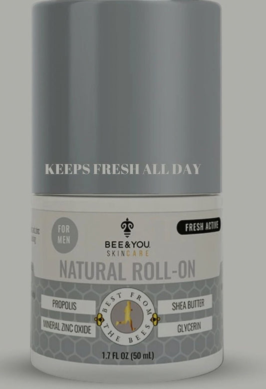 Bee & You 1.7 oz Roll on Deodorant for Men - VIP Extensions
