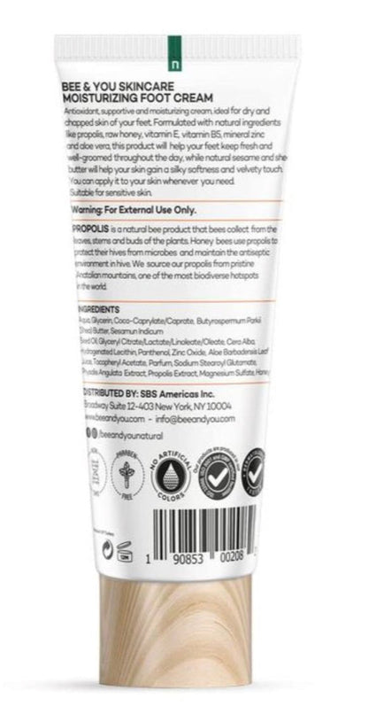 BEE & YOU SKINCARE FOOT CREAM - VIP Extensions