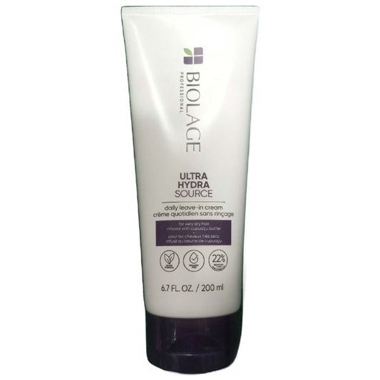 Biolage Ultra Hydra Source Daily Leave-In Cream 6.7 oz - VIP Extensions