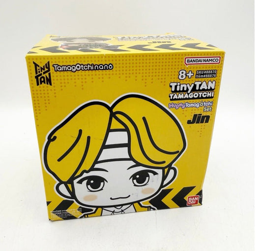 BTS TinyTan Jin Hugmy Vinyl Figure with Tamagotchi Nano Digital Pet - VIP Extensions