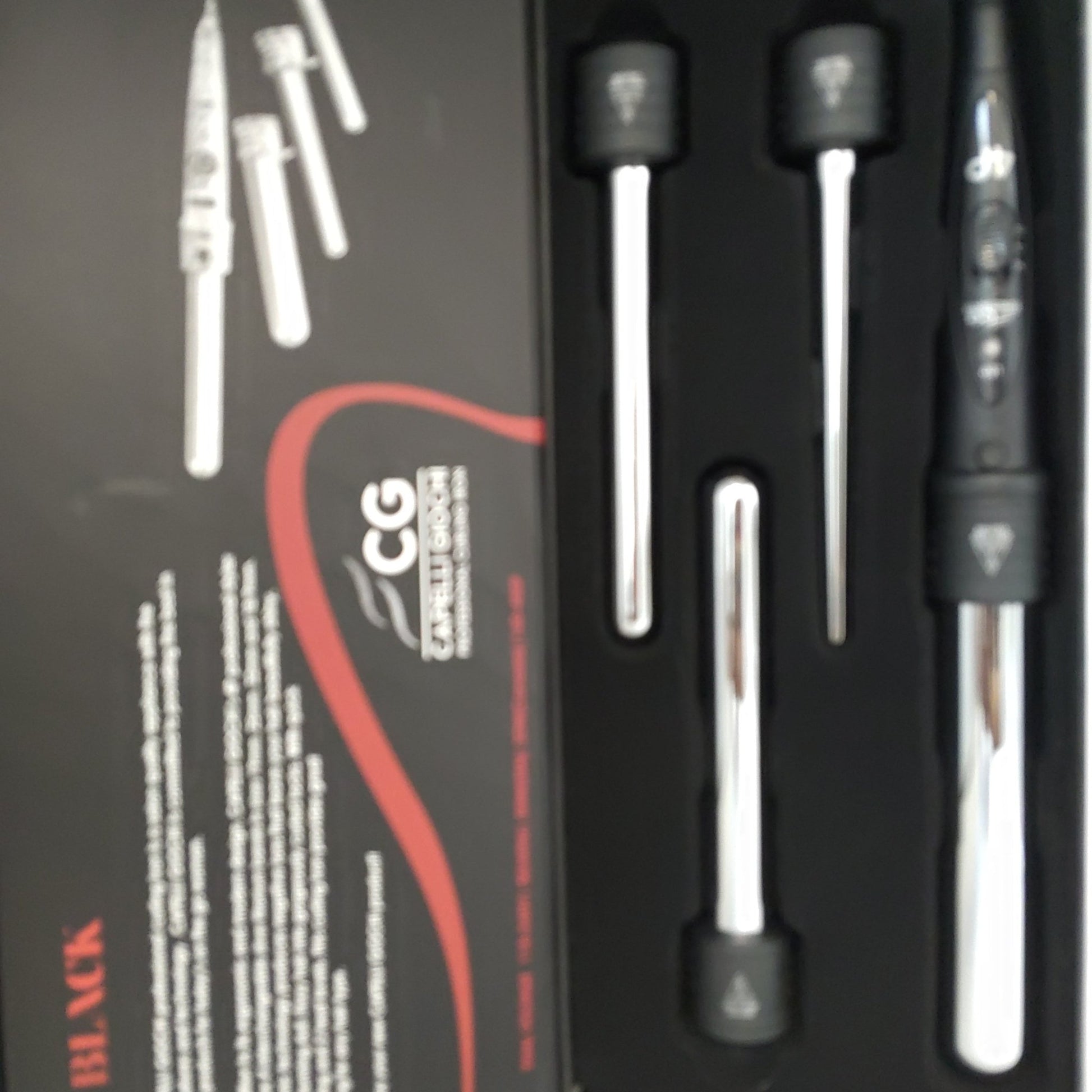 Capelli Giochi Professional Curling Iron 4P Black box - VIP Extensions