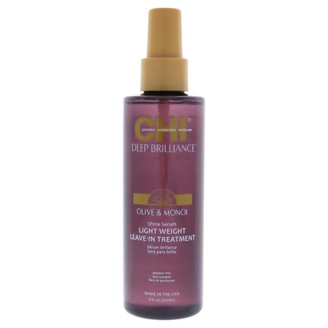 CHI Deep Brilliance Shine Serum Lightweight Leave - In 6 oz - VIP Extensions