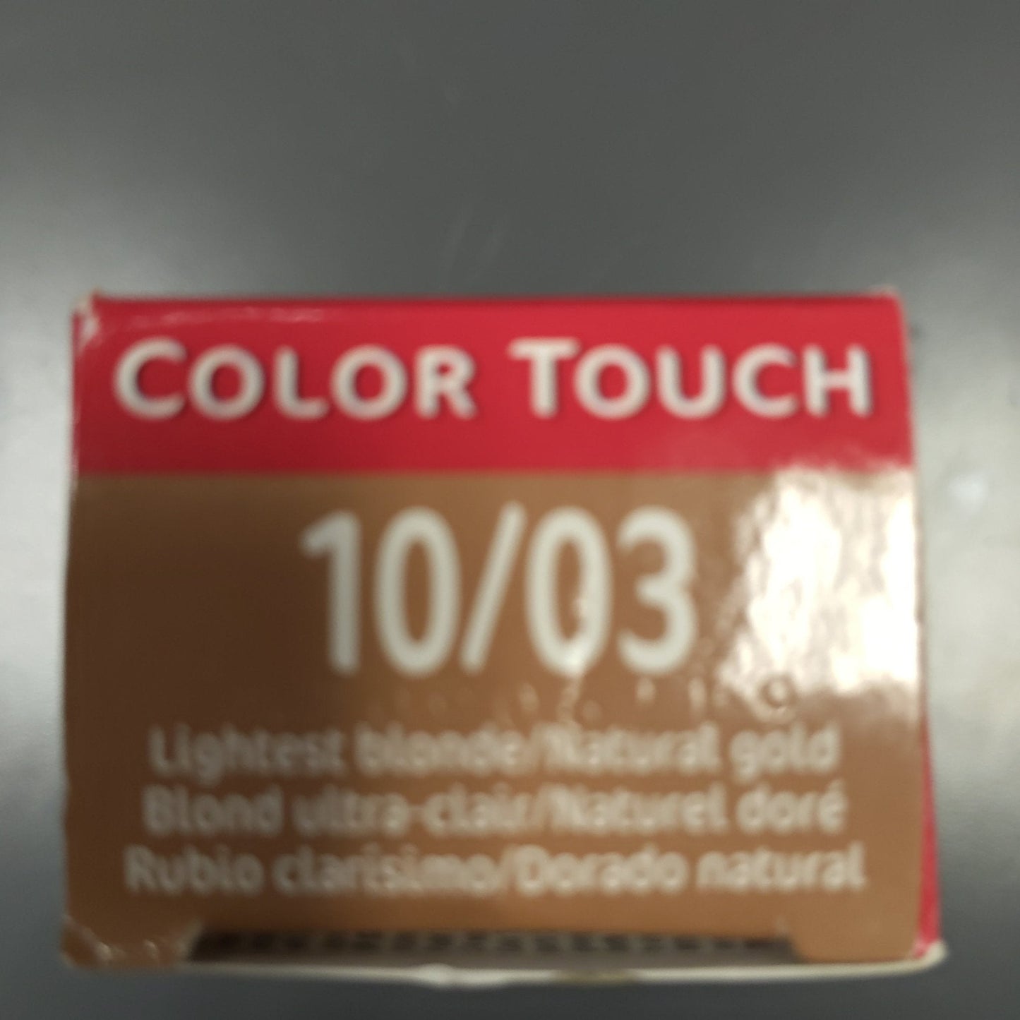 Wella Color Touch Demi-Permanent Hair Color, 2 oz - 10/03