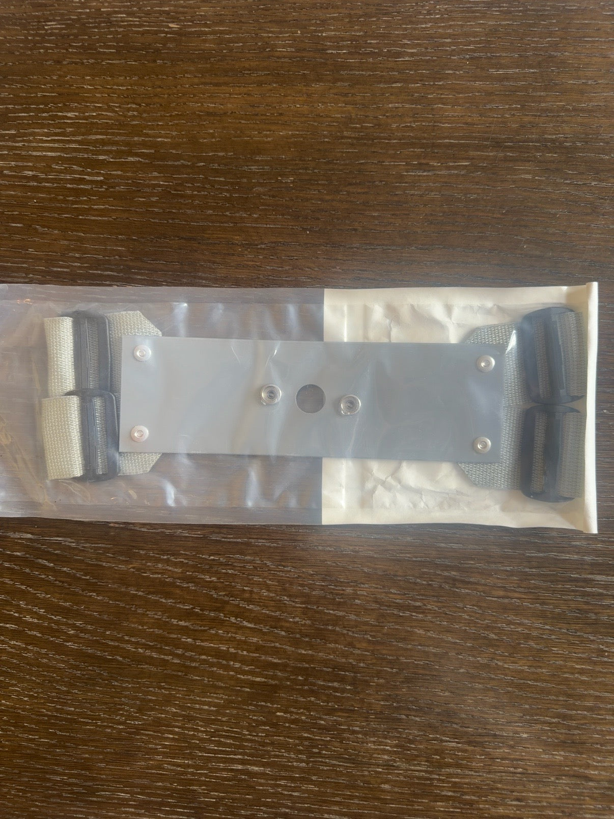CoolSculpting CoolSmooth Center Panel securement accessory with straps, reverse view