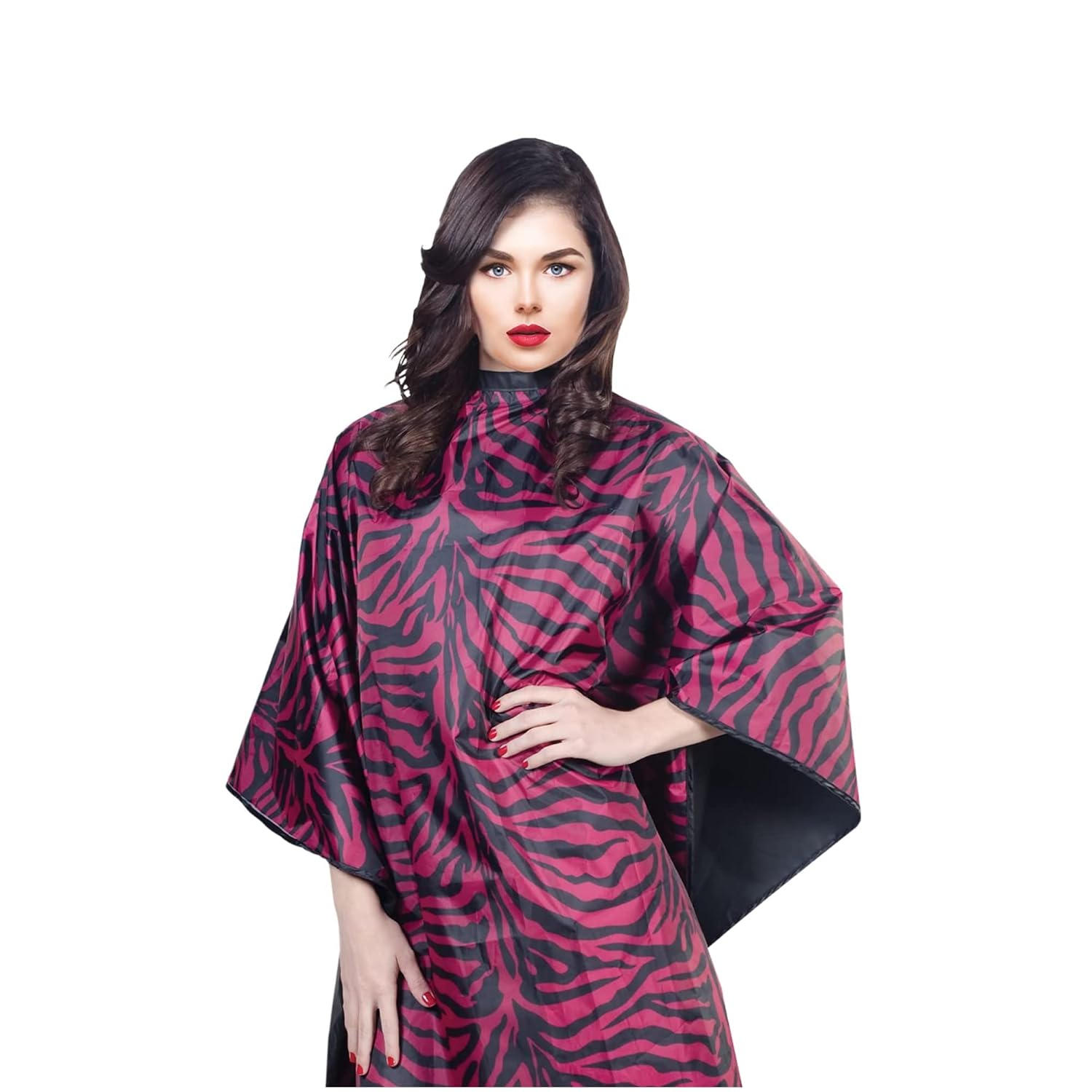 Cricket Flip Reversible Zebra All Purpose Cape for Salon Barbershop Professionals - VIP Extensions