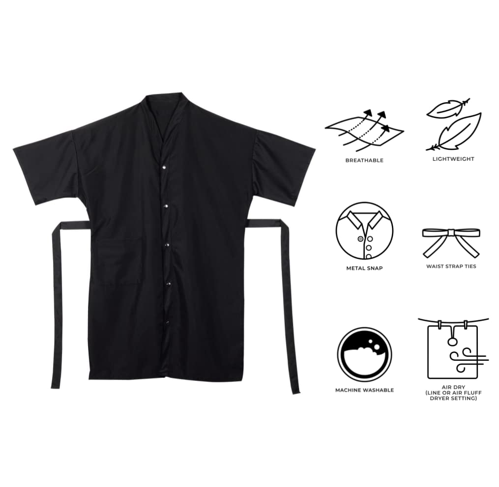 Cricket Preview Stylist Lightweight Microfiber Cover Up Black - VIP Extensions