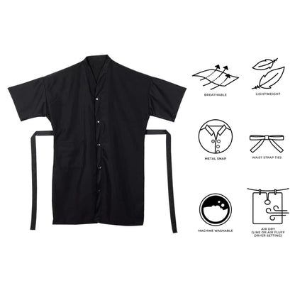 Cricket Preview Stylist Lightweight Microfiber Cover Up Black - VIP Extensions