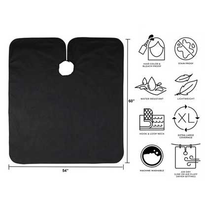Cricket Repel All Purpose Cape Black - VIP Extensions