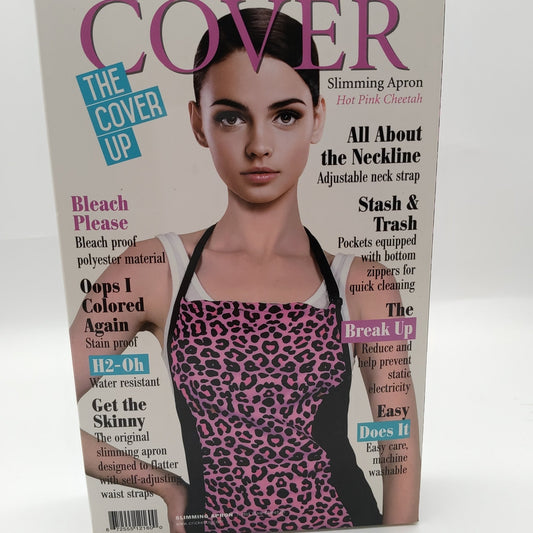 Cricket Water Resistant Slimming Apron Hot Pink Cheetah - VIP Extensions