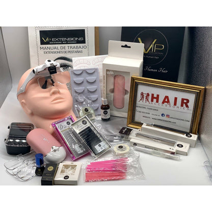Cursos de Extensiones de Pestañas y Cabello - VIP Extensions