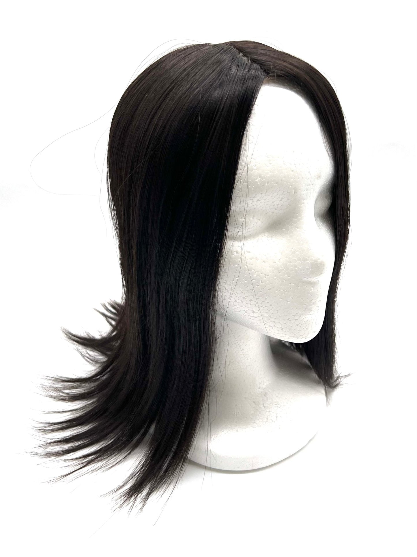 Cuticle Remy Human Hair Toppers Silk Base Women Toupee - VIP Extensions