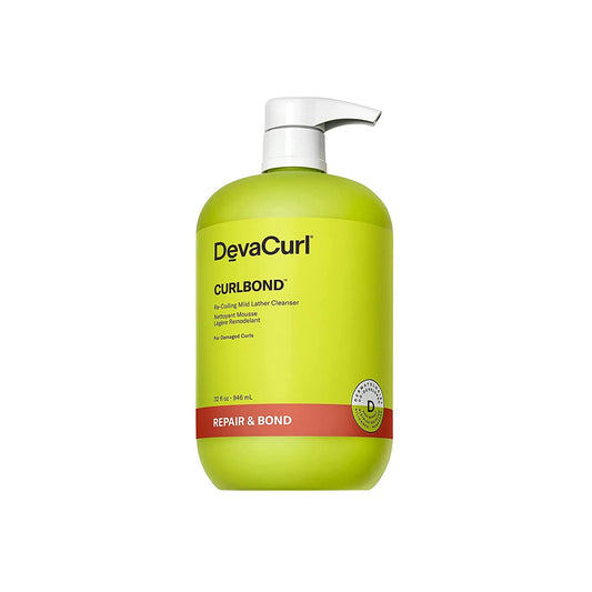 DevaCurl CurlBond Re - Coiling Mild Lather Cleanser 32 fl oz - VIP Extensions