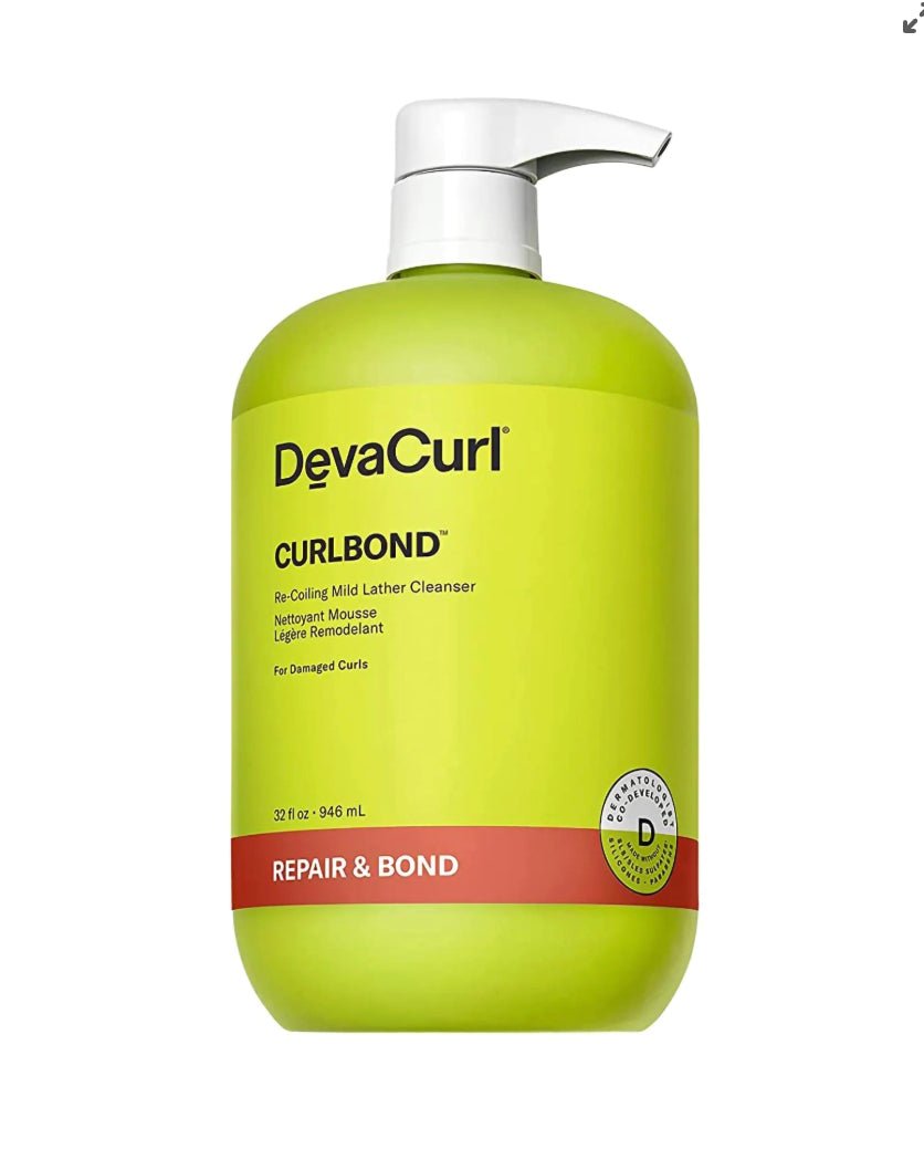 Devacurl DEVAC - 047 32 oz Curl Bond Re Coiling Mild Lather Cleanser - VIP Extensions