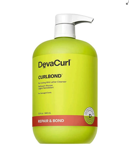 Devacurl DEVAC - 047 32 oz Curl Bond Re Coiling Mild Lather Cleanser - VIP Extensions