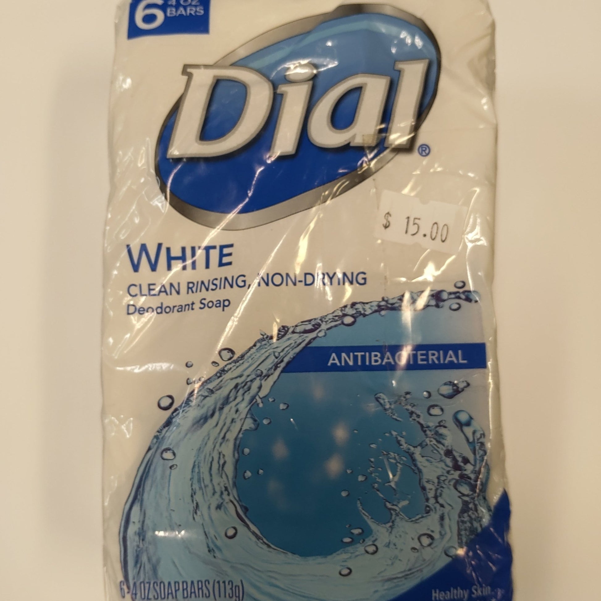 Dial White Antibacterial Soap, 4 - ounces Bars 6 Ct - VIP Extensions