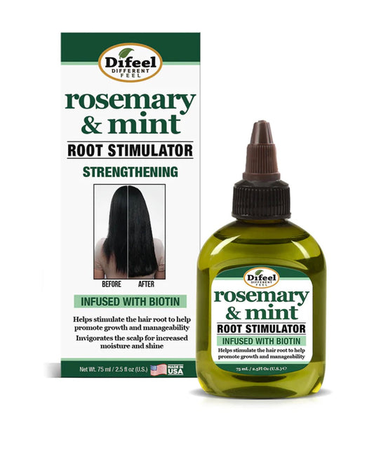 Difeel Rosemary and Mint Root Stimulator with Biotin 2.5 oz. - VIP Extensions