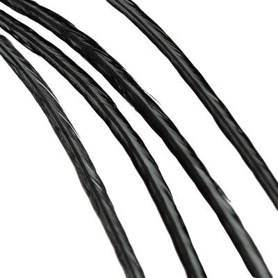 Donna Bella Hair Extension Feathers, Solid Black, 7-30cm. Free Delivery - VIP Extensions
