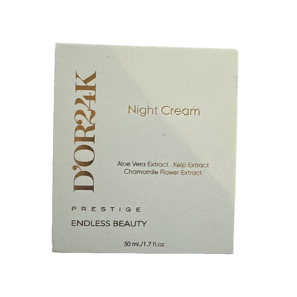 D’OR 24K Prestige Endless Beauty Recovery Night Cream 1.7 oz Gold Infused - VIP Extensions