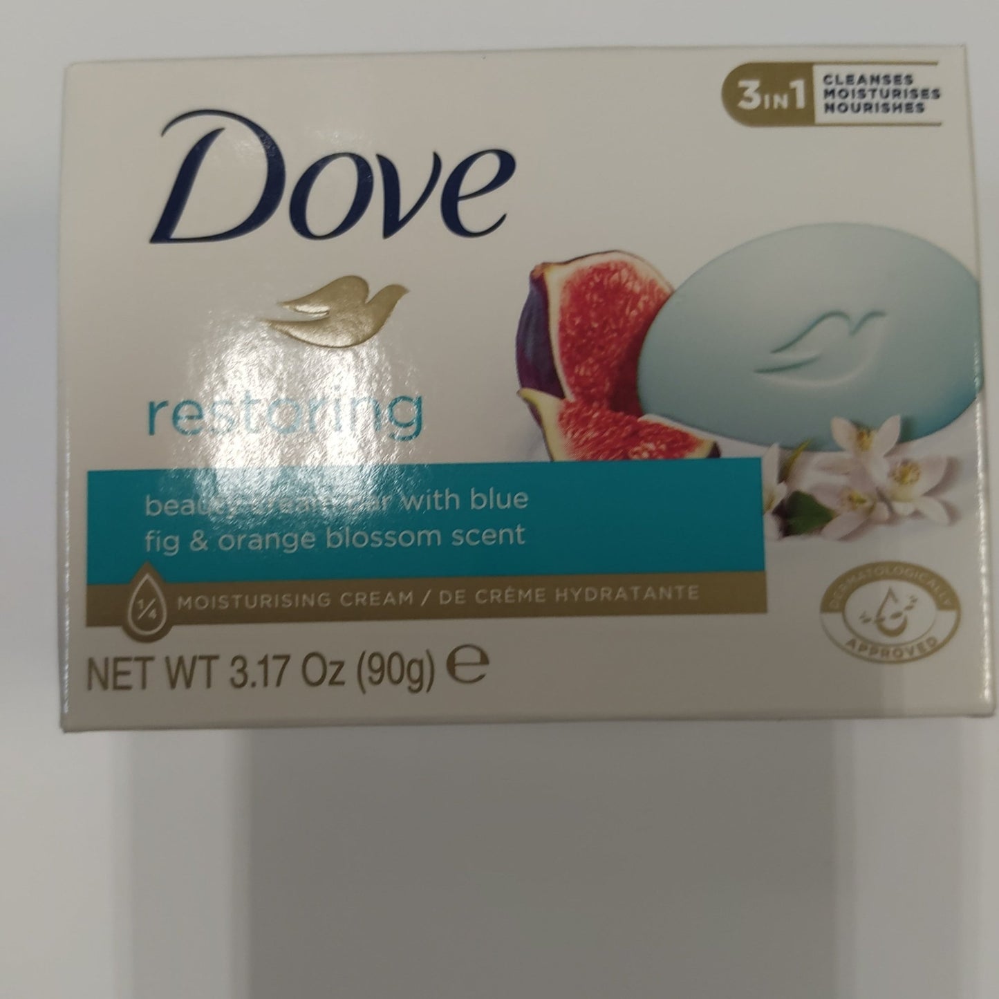 Dove Beauty Cream Moisturizing Bath Soap Bars 100 g (3.5 oz) Lot of 4 Bars - VIP Extensions