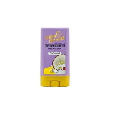 Ebin New York 24Hour Sleek Go Extreme Firm Hold Wax Stick - Coconut - VIP Extensions