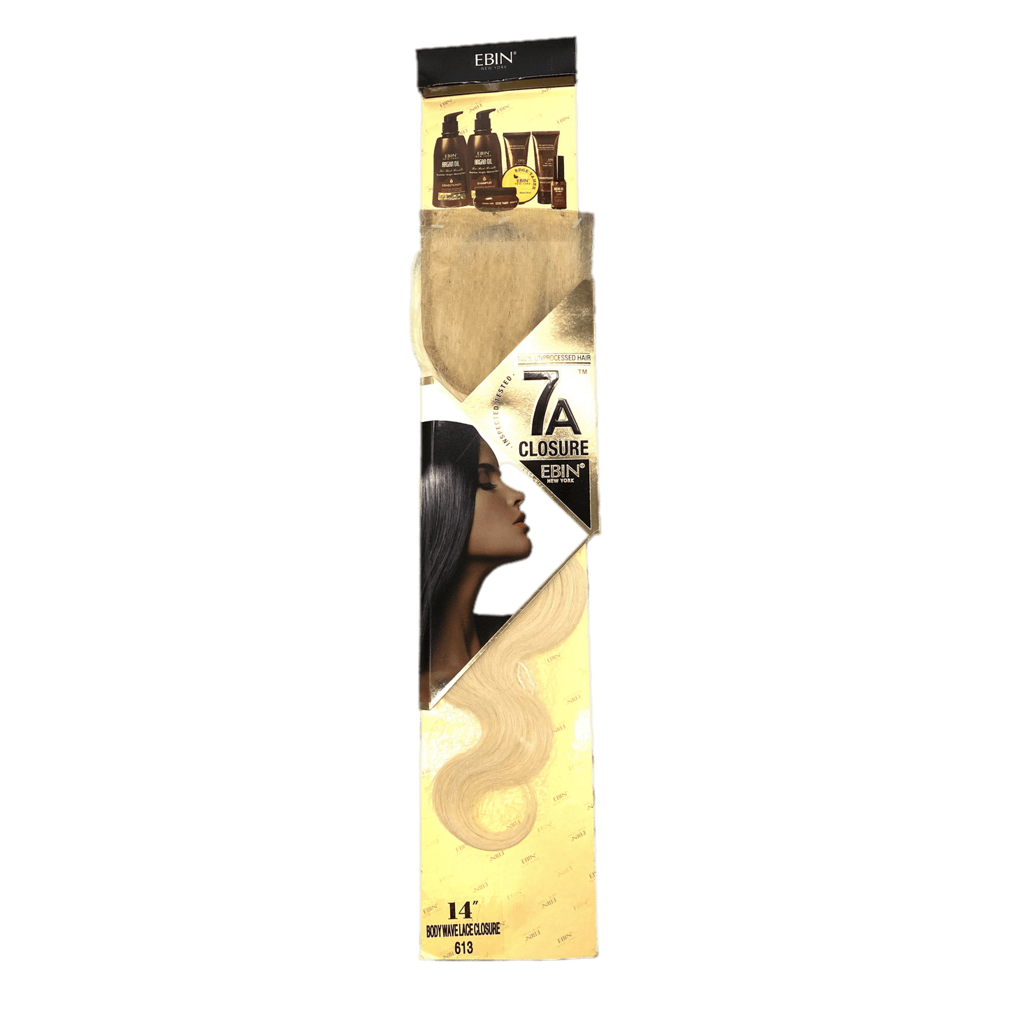 Ebin New York 4X4 CLOSURE BODY WAVE 14''(613) - VIP Extensions