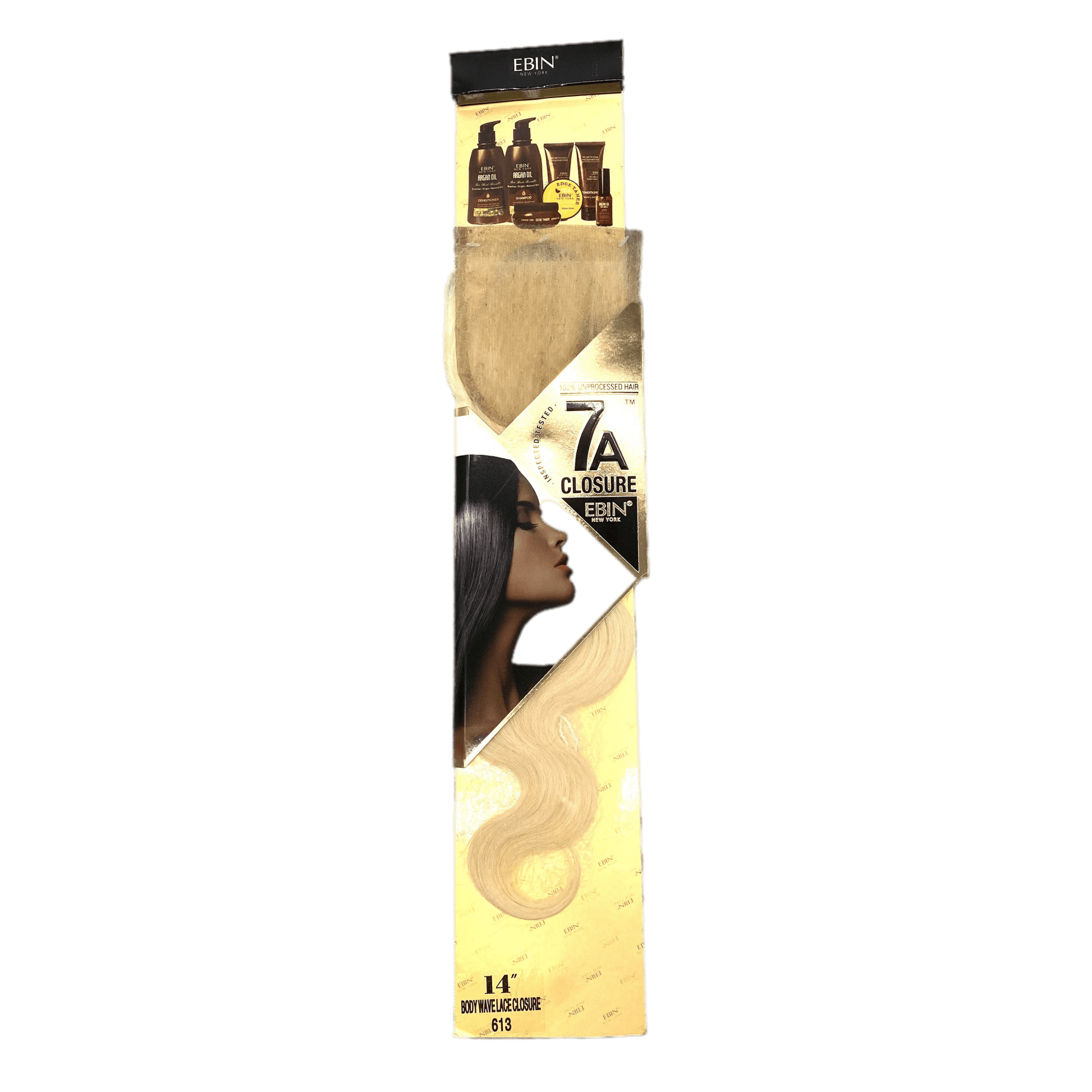 Ebin New York 4X4 CLOSURE BODY WAVE 14''(613) - VIP Extensions