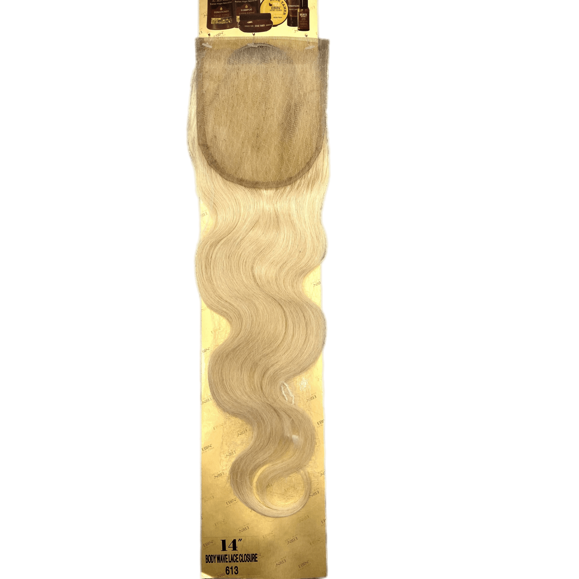 Ebin New York 4X4 CLOSURE BODY WAVE 14''(613) - VIP Extensions