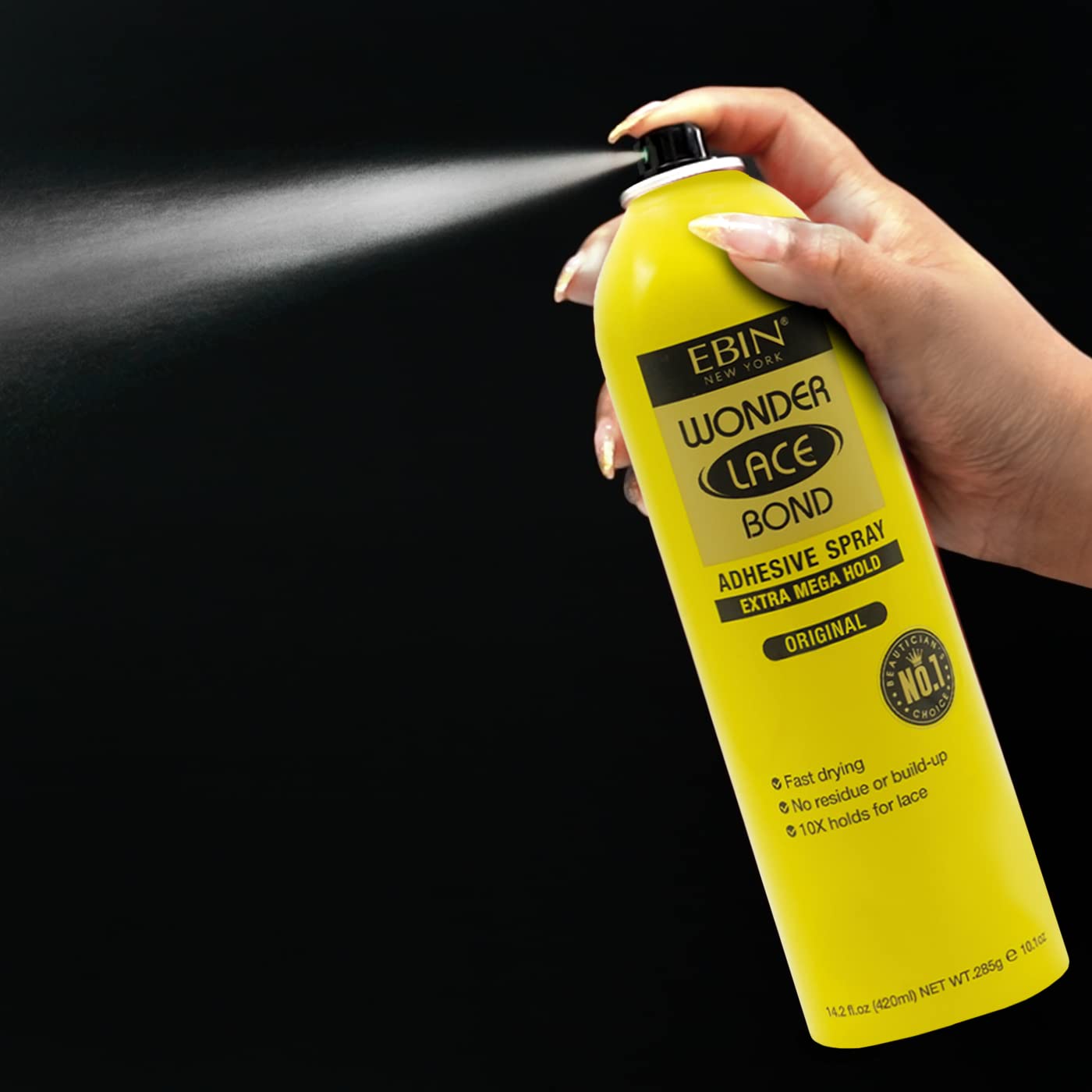 Ebin Wonder Lace Bond Adhesive Spray 180ml - 6.08fl oz - VIP Extensions