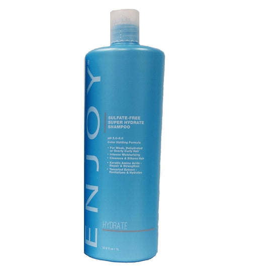 ENJOY Hair Care Super Hydrate Shampoo 33.8 Fl Oz - VIP Extensions