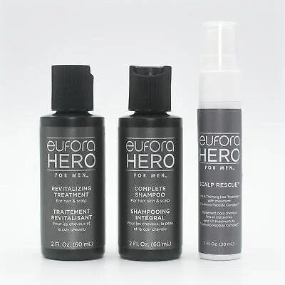 Eufora Hero for Men Starter Kit for Fine Thinning Hair - VIP Extensions