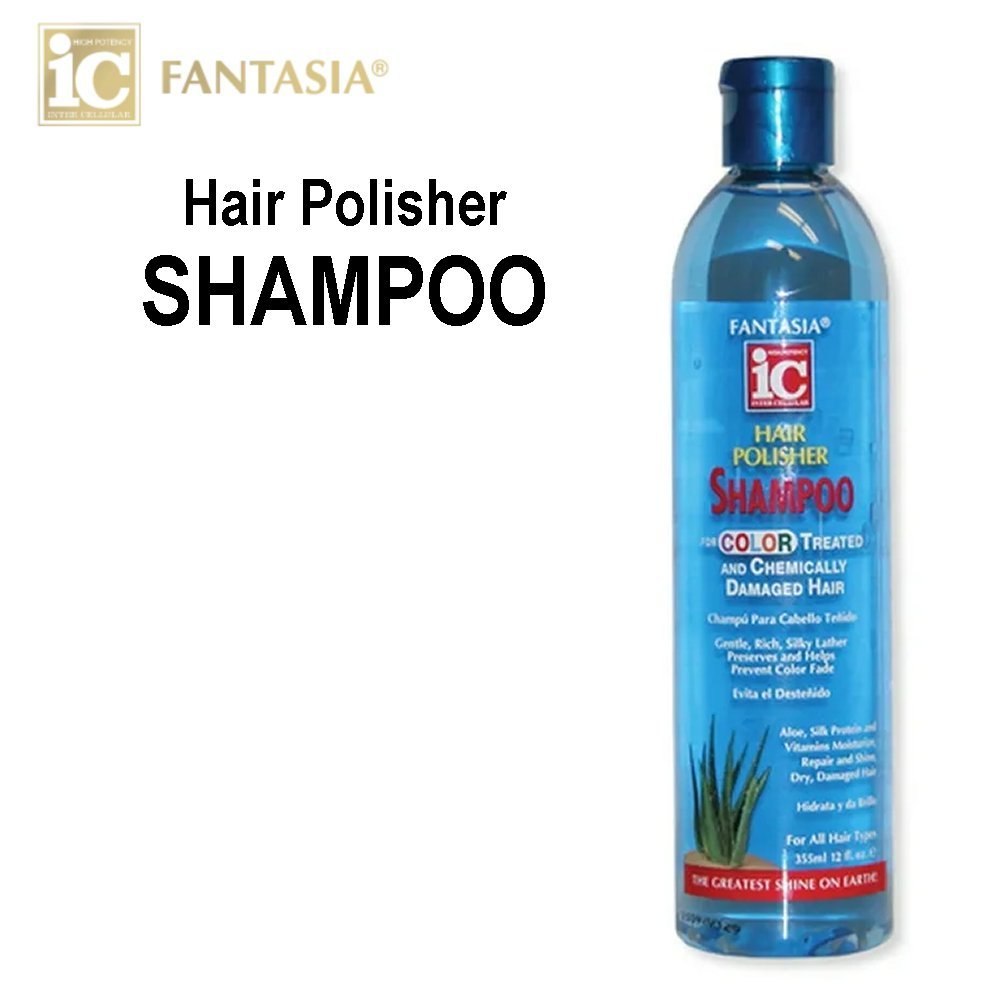 FANTASIA HAIR POLISHER (Heat Protector) Shampoo 12 Fl oz - VIP Extensions