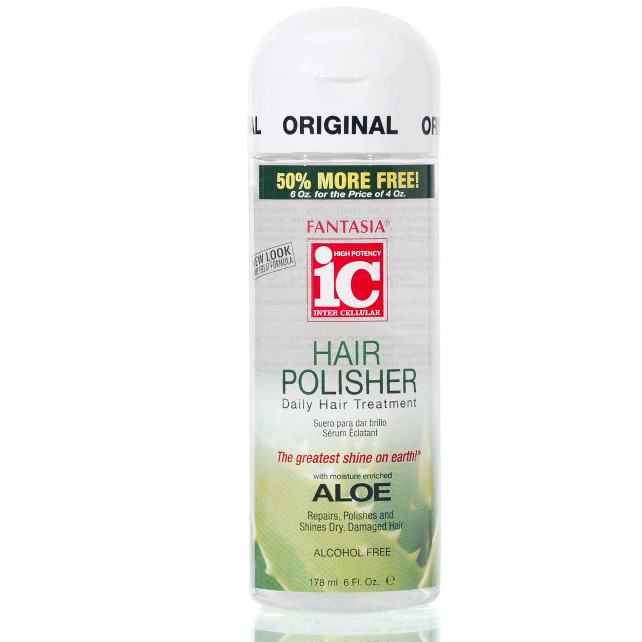 Fantasia Ic Original Hair Polisher Aloe, 6 Oz - VIP Extensions