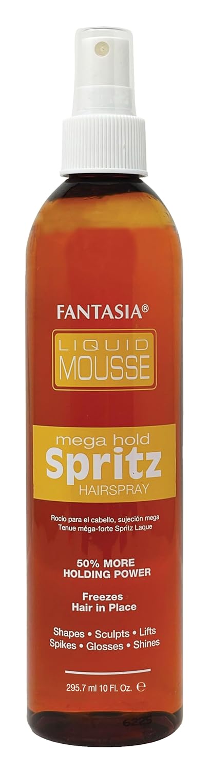 Fantasia Liquid Mousse Spritz Hair Spray Mega Hold 10.0 Fl Oz - VIP Extensions