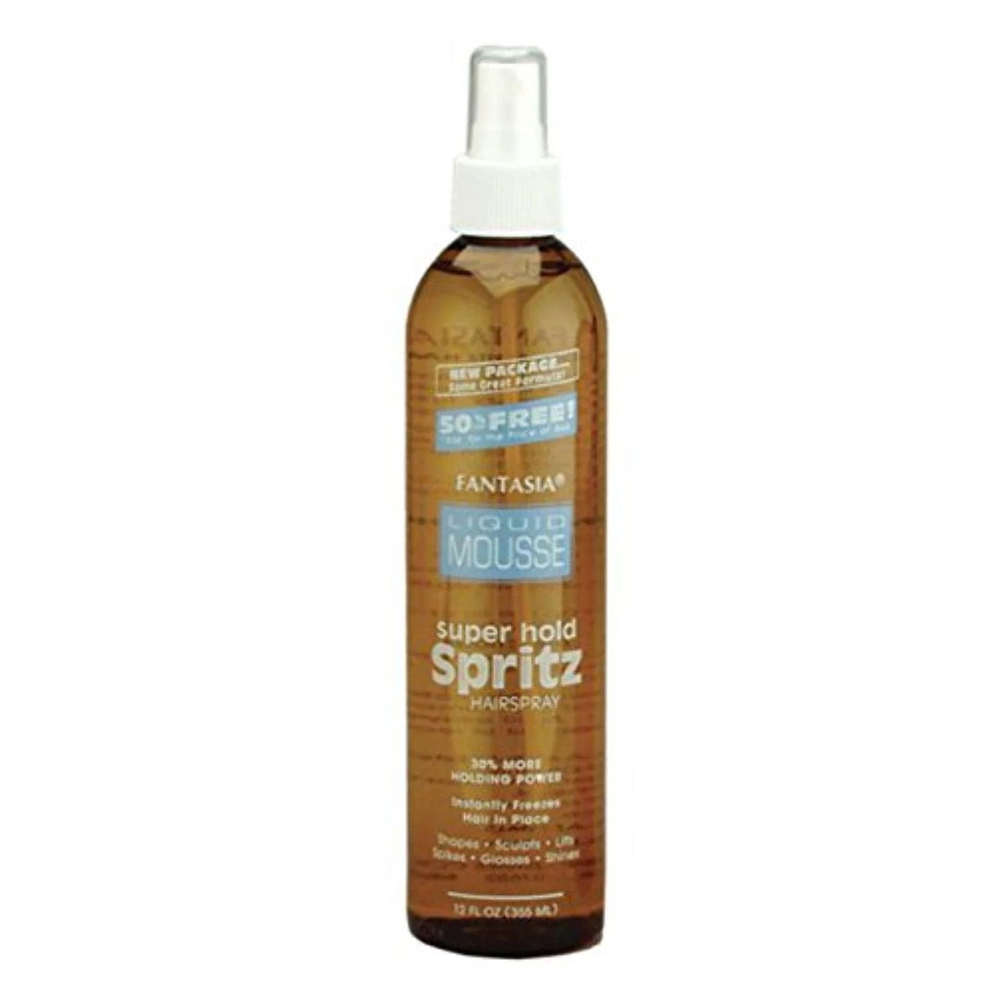 Fantasia Liquid Mousse Super Hold Spritz 10oz - VIP Extensions