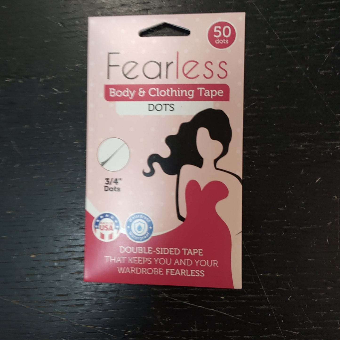 Fearless Tape - Double Sided Tape 3/4" Dots 50pcs - VIP Extensions