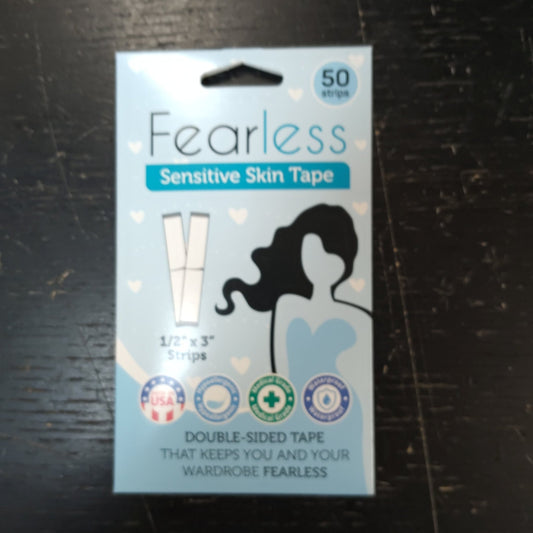 Fearless Tape - Sensitive Skin - Women S Double Sided Tape for Clothing and Body Clear Color for All Skin Shades - VIP Extensions