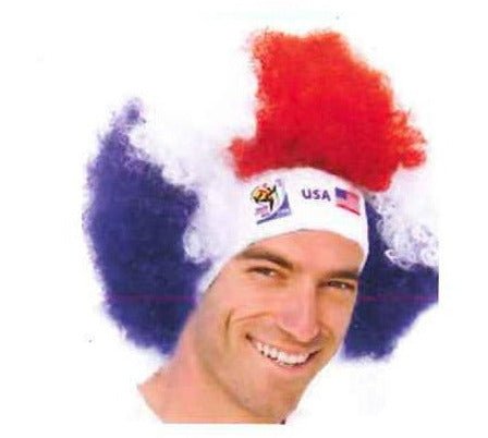 FIFA World Cup Wigs and Headbands - Lot - VIP Extensions