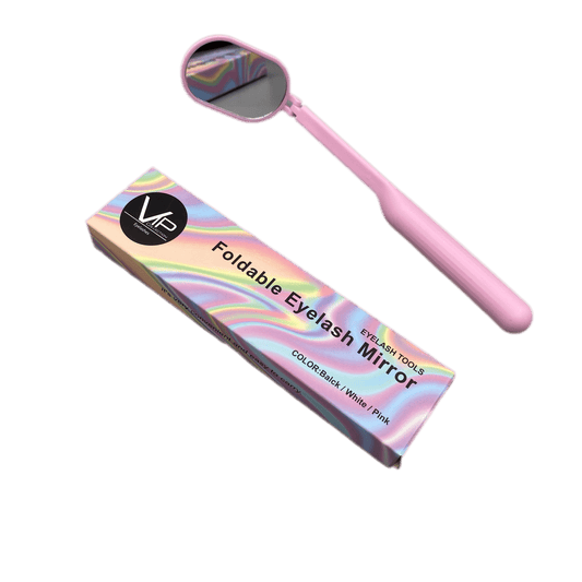 Foldable Eyelash Mirror - VIP Extensions
