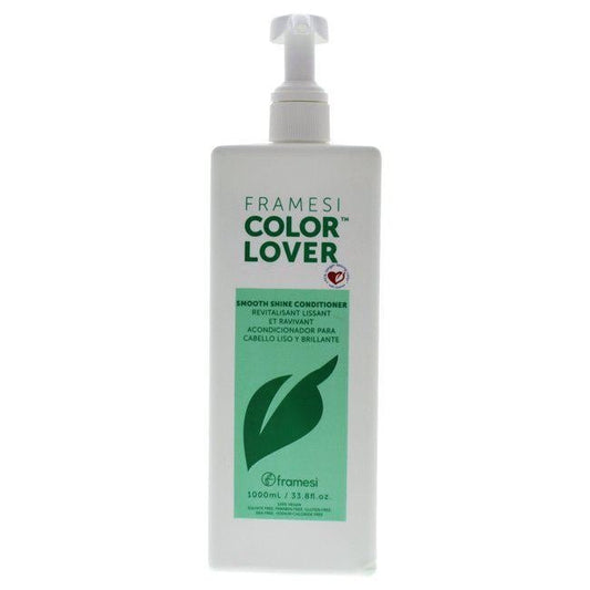 Framesi Color Lover Smooth Shine Conditioner, 33.8 Fl Oz, Sulfate Free Conditioner with Coconut Oil and Quinoa - VIP Extensions