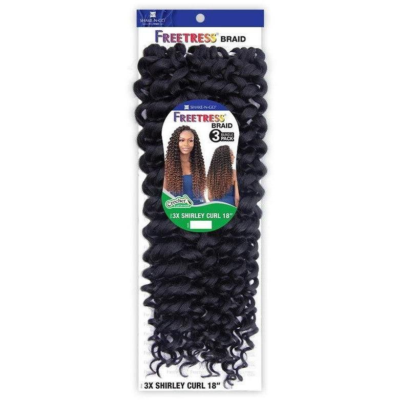 FreeTress Braid 3X Shirley Curl 18" - VIP Extensions